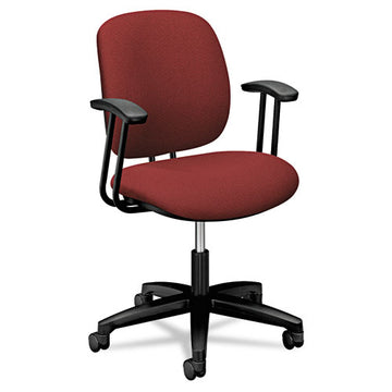 HON® Comfortask Task Swivel Chair, Supports Up To 300 Lb, 15" To 20" Seat Height, Black freeshipping - TVN Wholesale